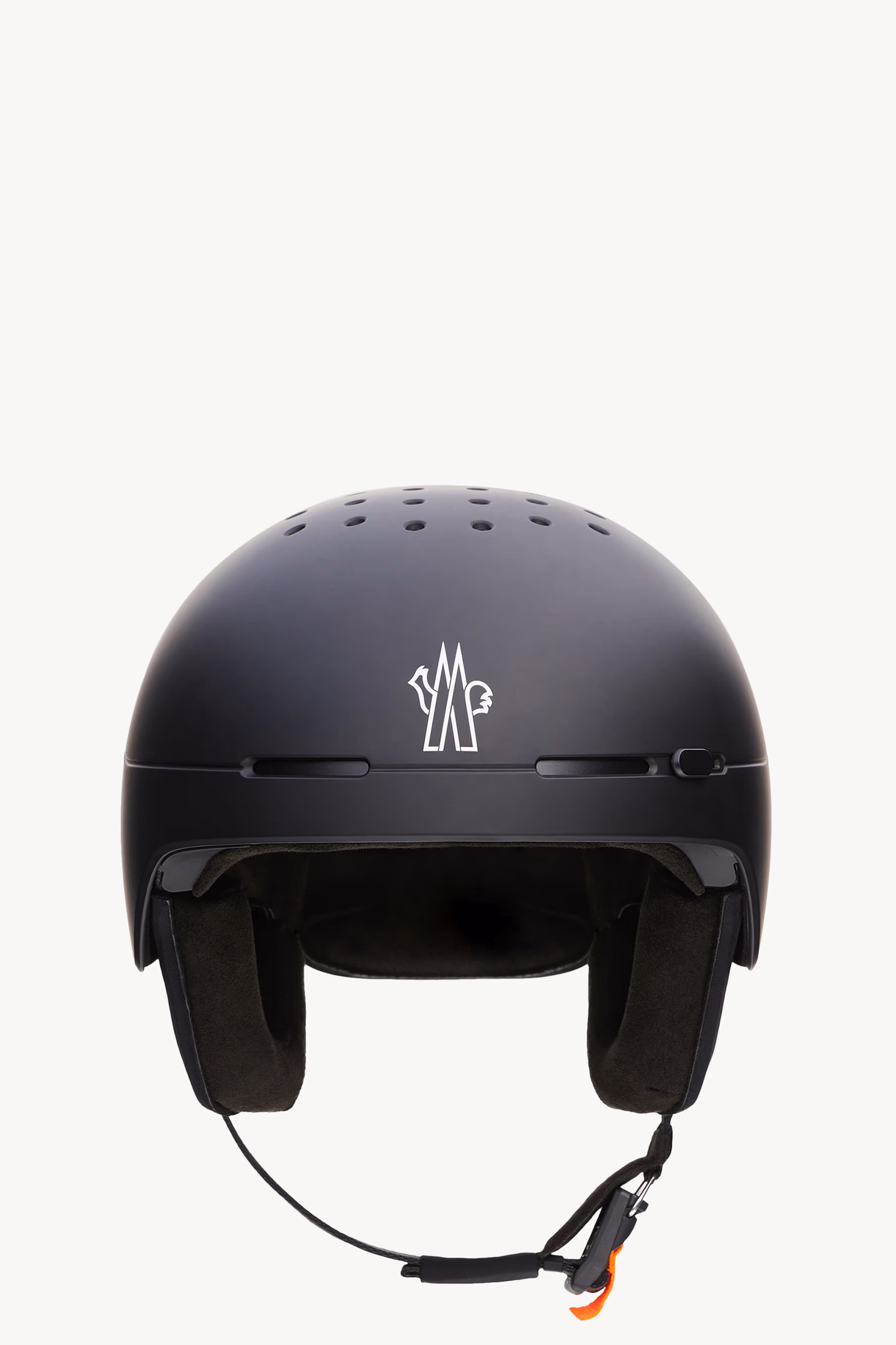 Logo Ski Helmet Black Moncler 0